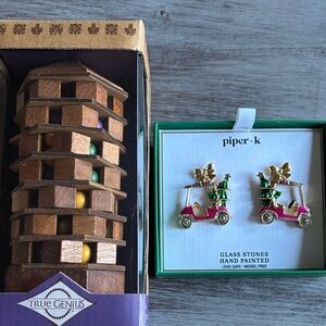 Earrings and Ghost Tower